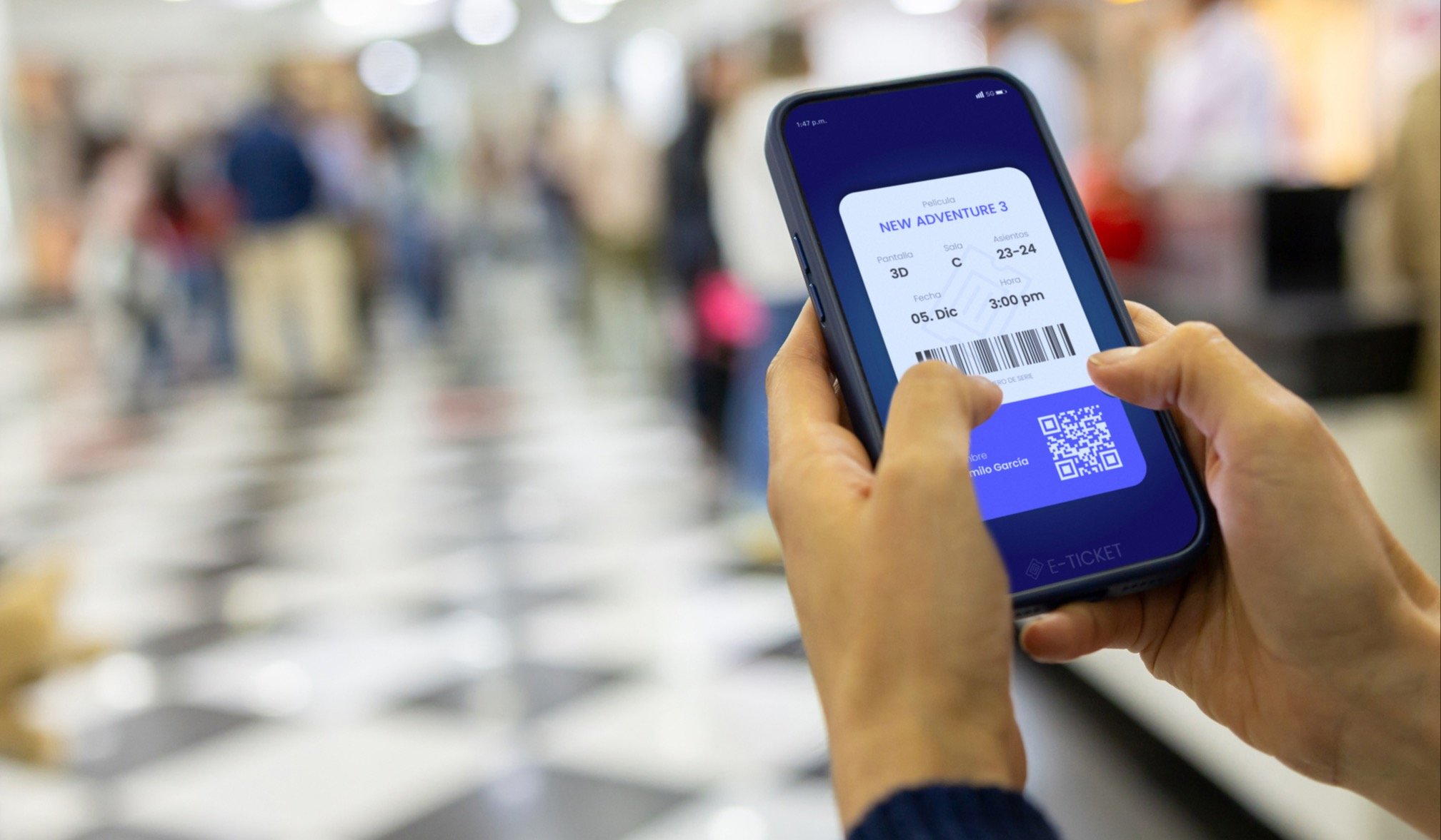 Mobile e-ticket